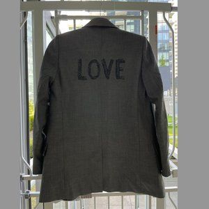 Zadig &and Voltaire LOVE blazer Grey